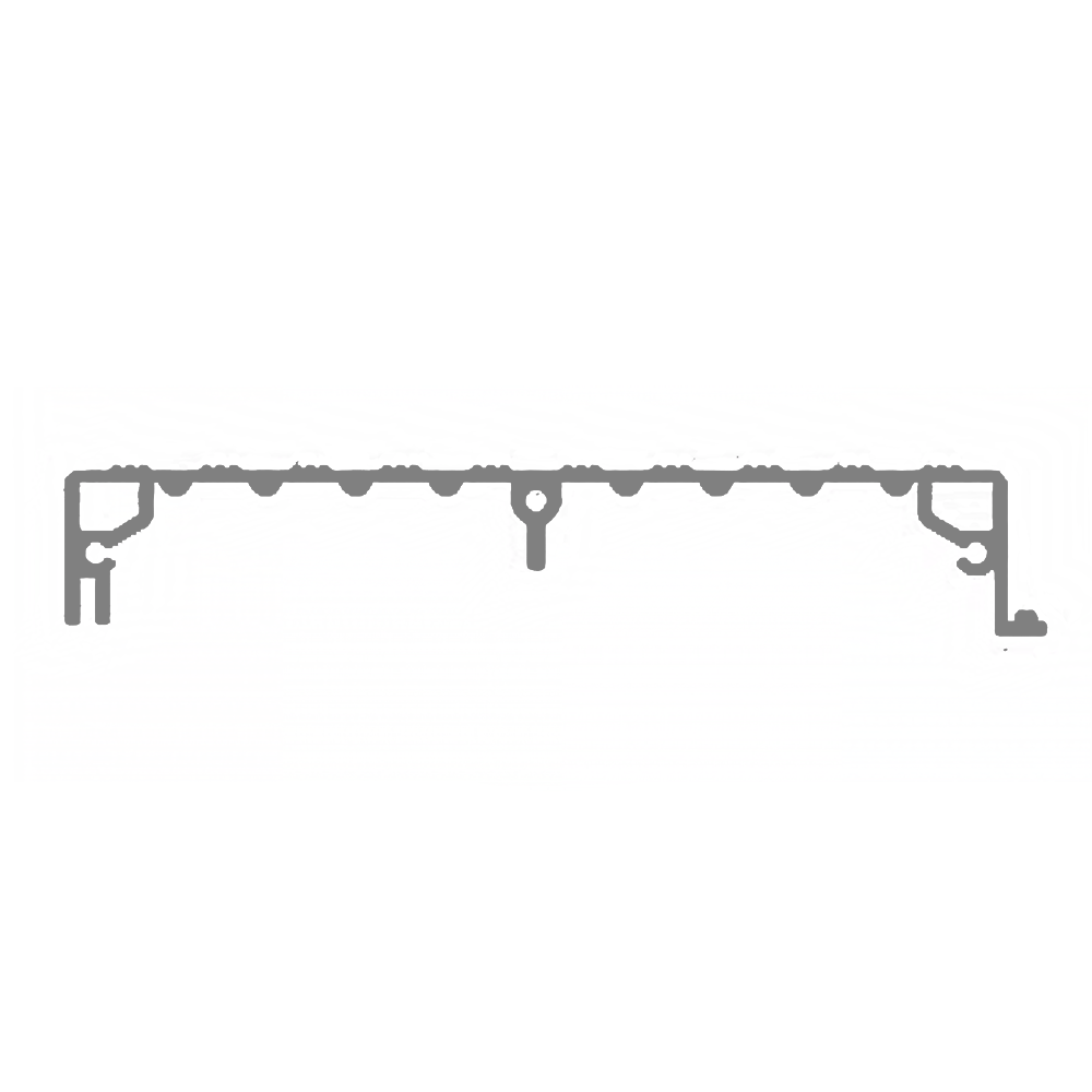 10-940-0-700MM MODULAR SOLUTIONS PROFILE<BR>STAIR PROFILE, CUT TO LENGTH 700 MM